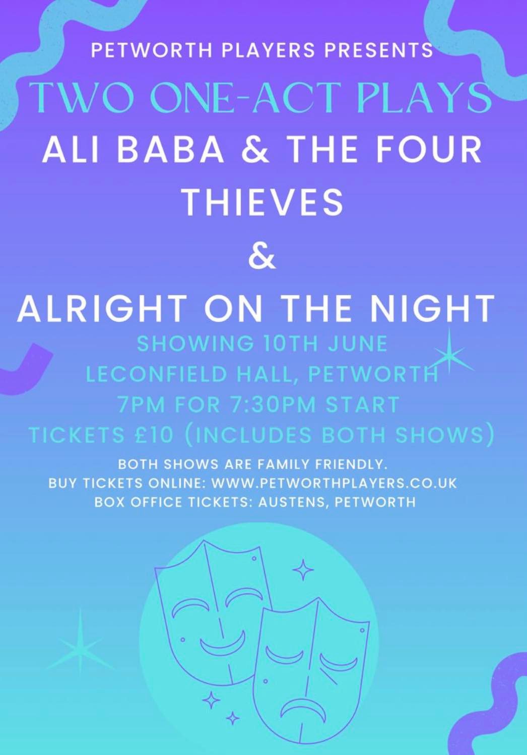 Ali Baba & The Four Thieves / Alright On The Night